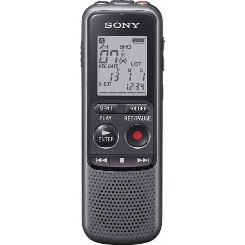 Used,original Sony 4GB ICD-PX240 MP3 Digital Voice IC Recorder With Built-In Stereo Microphone