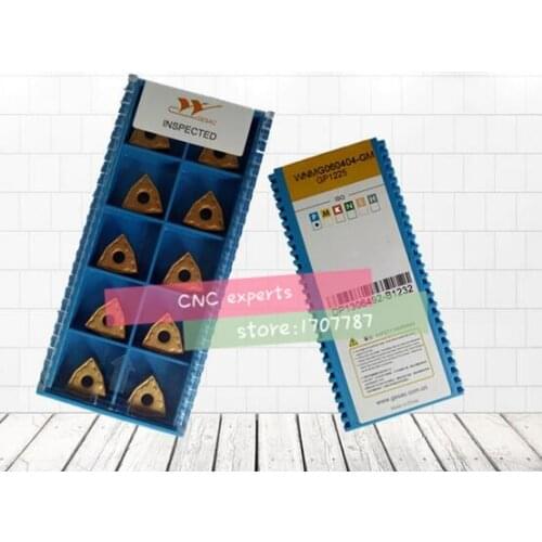 Free Shipping carbide inserts WNMG060404 / WNMG060408 GM Suitable for MWLNR Series Turning Facing External Lathe Tool