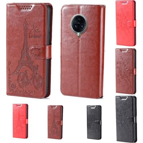 Intaglio icon butterfly flower Tower Flip Leather Wallet Phone Case For Vivo Nex 3 Stand function Phone cover with card slot