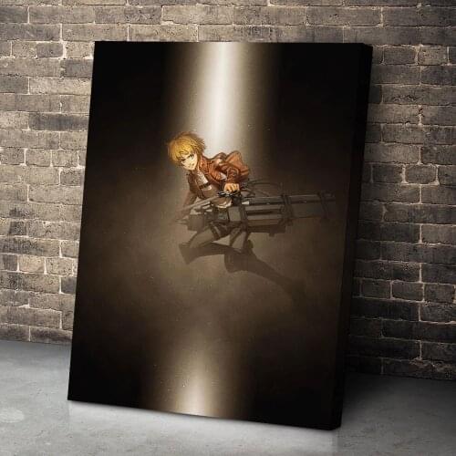 Printed Attack on Titan Japan Anime Canvas Painting Wall Art Armin Arlert Poster Home Decor Pictures Living Room Modular No Fram