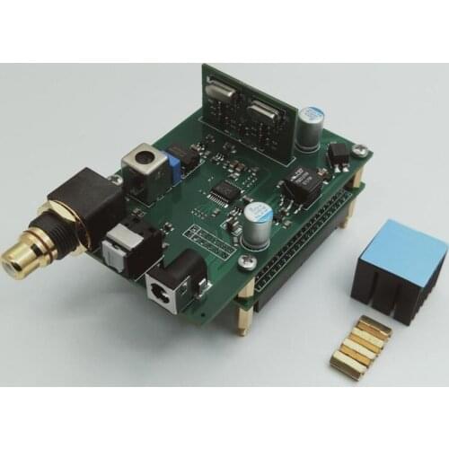 Raspberry Pi coaxial optical digital sound card (bare card)