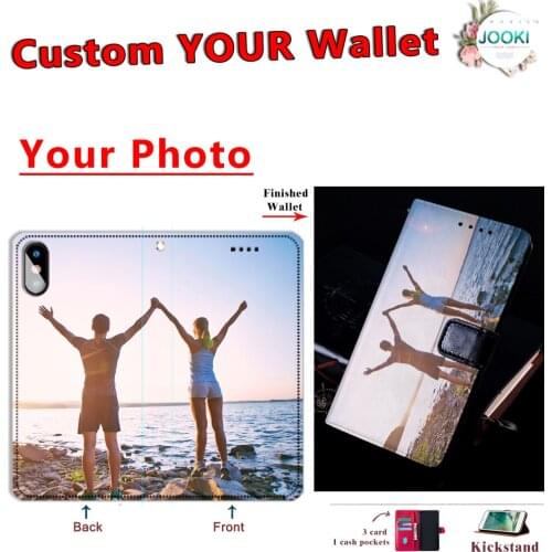 Custom picture Leather Flip Case For Samsung Galaxy A03S Cover Case Coque Shockproof PERSONALIZED PHOTO WALLET For Samsung A03 S