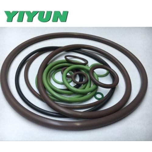 Oil Resistant FKM O-Ring Outer diameter 7.2/7.5/7.8/9/9.5/10/11/11.5/12.5/14/20.5 Wire 0.8 YIYUN Pneumatic Seal Sealing Ring