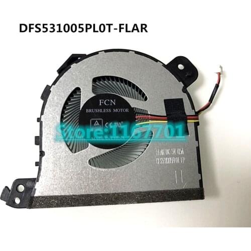 New Original Laptop/Notebook CPU Cooling Fan For FCN DFS531005PL0T-FLAR DC5V 0.5A DC28000EOF0