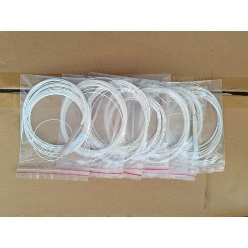 10PCS/Lot 1x2 1x4 1x8 1x16 Fiber Optic PLC Splitter Without Connector Cable 0.9mm Mini Blockless 2,4 Ports PLC Splitter