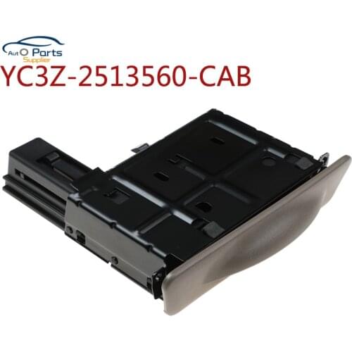 YC3Z-2513560-CAB Drinks Can Console Cup Holder For Ford Super Duty F250 F350 F450 F550 1999-2004 YC3Z2513560CAB