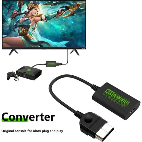 Retro Game Player HDMI-compatible Converter Digital Video Audio Adapter for XBOX 480P 720P 1080i for HDTV Projector Monitor