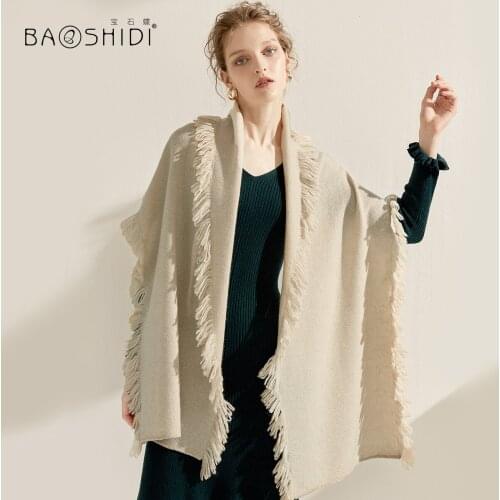 Butterfly scarf pure color in the fall and winter of thickening cashmere scarf tassel pallium amphibious/nice colour