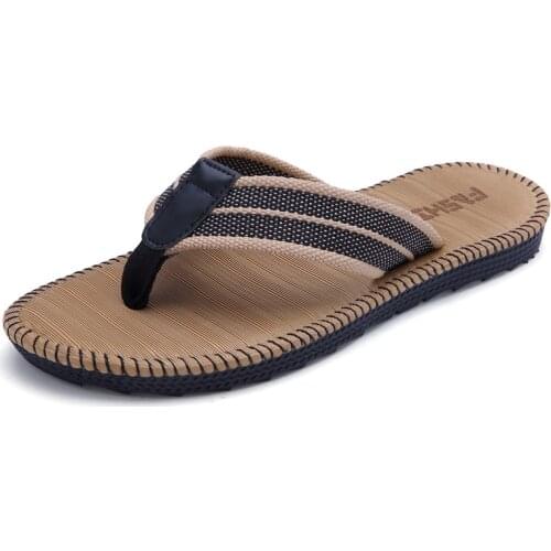 Summer couples men women fashion trend flip flops slippers non-slip beach sewing cool student clip outside slippers Dropshipping