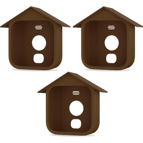 Silicone Skin Replacement for All-New Blink Outdoor Security Camera Silicone Case Anti-Scratch Protective Cover Roof Shape