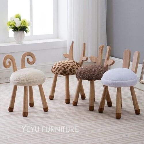 Modern Design Solid Wooden animal design Kids Baby Chair, cute lovely Child Kid Wood Chair, nice fashion design baby chair 1 PC
