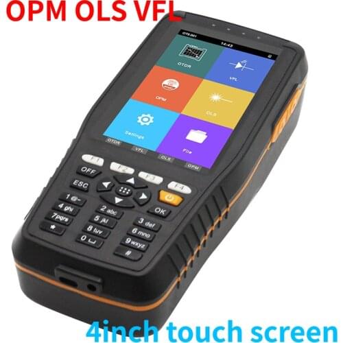 TM290T OTDR Optical TimeDomain Reflectometer Smart OTDR tester Optical Power Meter Visual Fault Locator Optical Light Source