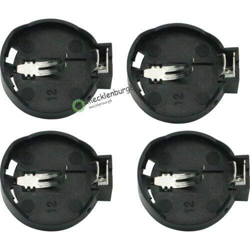 10 pieces. CR2025 3V Button Battery Connector Holder Box Case GM