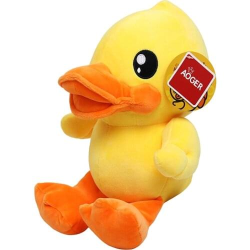 30cm Duck Animal Plush Toy Cute Simulation Yellow Duck Plush Toy Duck Soft Stuffed Plush Baby With Sleeping Story Doll Plush Toy