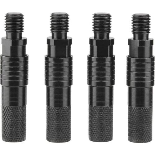 4pcs Aluminum Alloy Quick Release Adapter Connector Carp Fishing Rod Bite Alarm Rod Holder Connector Carp Fishing Accessories