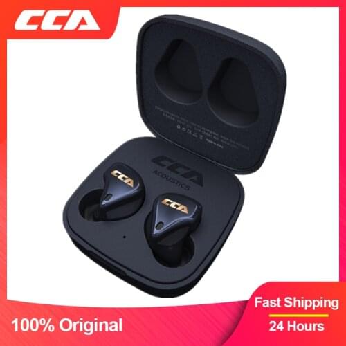 CCA CX4 Wireless Headphones Hybrid Technology Bluetooth-Compatible 5.0 Sport Earplugs Earphones HiFi Monitor Game Headset