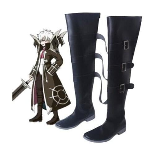 FGO Fate Grand Order Charles Henri Sanson Cosplay Boots shoes Costume Accessories Halloween Party Boots for Adult Men Shoes