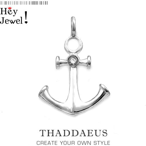 Pendant Anchor Classic,2019 Winter Brand Fashion Trendy Jewelry Europe 925 Sterling Silver Accessories Gift For Woman & Men