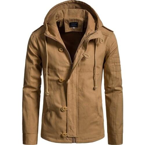Lingyixuan Hooded Jackets For Men