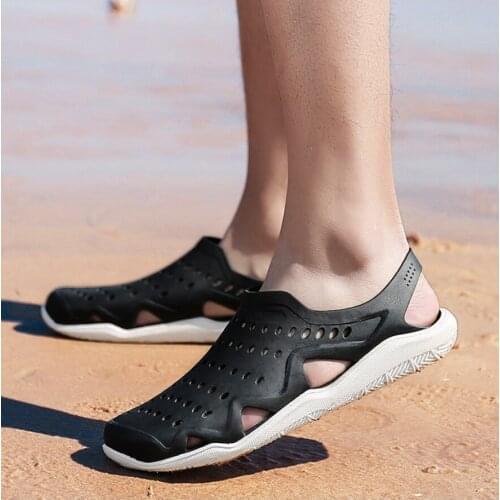 2021 New Men Sandals Summer Sandals Shoes Comfortable Beach Slippers Air Mens Shoes Sandalia Masculina Sandalias szie 40-45