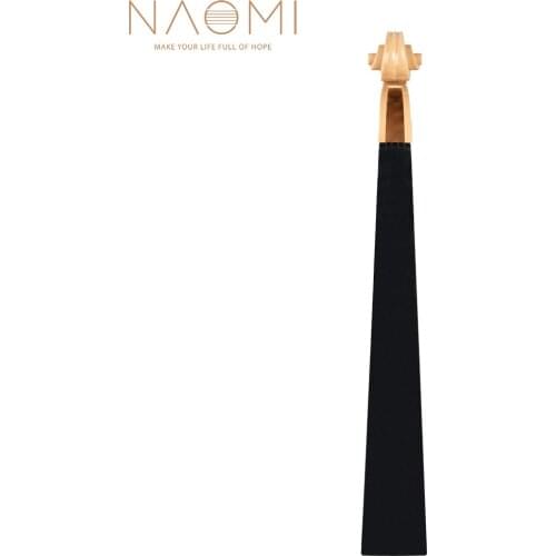 NAOMI 4/4 3/4 1/2 1/4 1/8 Violin Neck & Fingerboard Plastic Violin Neck DIY Violin Luthier Parts