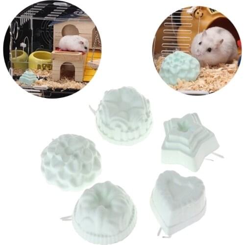 Small Pets Teeth Grinding Stone Calcium Cage Rabbit Squirrel Chinchilla Hamster