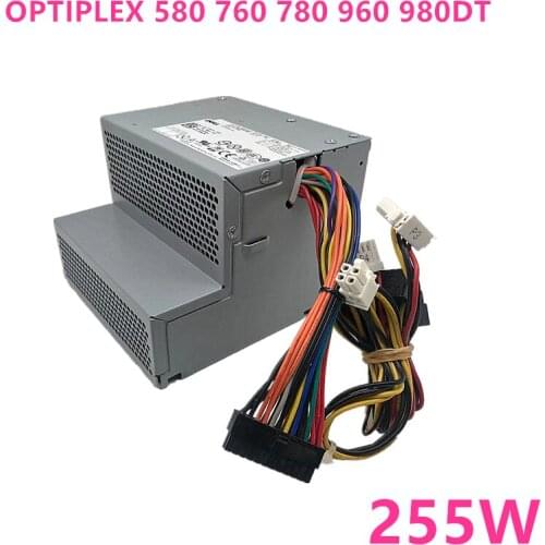 Original New PSU For Dell 580 760 780 960 980 255W Power Supply L255P-01 F255E-01 D255P-00 AC255AD-00 N249M PC8051 FR597 CY826