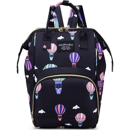 New Mummy Nappy Backpack Multi-function Baby Diaper Bag Large Capacity Insulated Mommy Bag Waterproof Nursing Travel Backpack