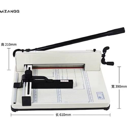 Paper Cutter Machine Heavy Duty Industrial Guillotine 200 Sheet Normal Paper Cutter YG858-A4