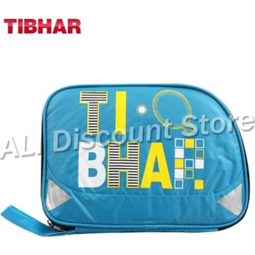 TIBHAR Original PU Table Tennis Bag Ping Pong Case Tenis De Mesa