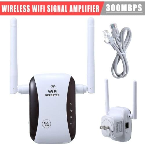 Wireless WiFi Range Extender Signal Booster 300Mbps Signal Booster Network Amplifier For Office Home Bedroom