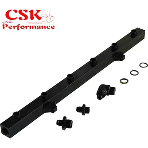 High Quality Fuel Rail Fits For BMW E36 E46 New Fuel Injectors Rail Kit Blue / Black