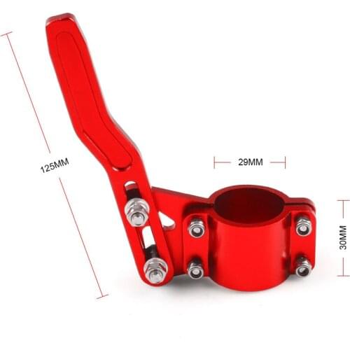 Universal Aluminium Car Styling Adjustment Steering Wheel Turn Rod Extension Turn Signal Lever Position Up Kit 1PC