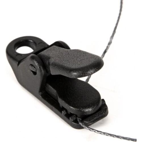 10Pcs Outdoor Camping Tent Buckles Tarpaulin Clips Reusable Ice Fishing Small Clips Winter Fishing Tackle Accessories