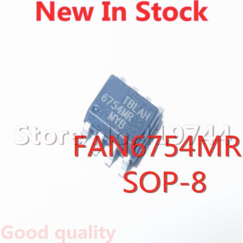 5PCS/LOT FAN6754MR SOP-8 6754MR FAN6754 LCD power supply chip In Stock NEW original IC