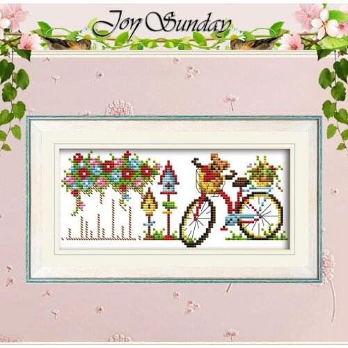 Aromatic riding patterns counted Cross Stitch 11CT 14CT Cross Stitch Set Wholesale DIY Cross-stitch Kit Embroidery Needlework