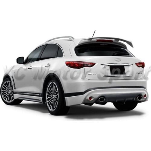 Car Accessories FRP Fiber Glass IPL Style Roof Spoiler Fit For 2011-2015 FX30D FX35 FX37 FX50 QX70 Rear Roof Wing