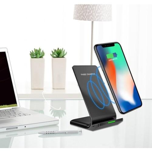 Quick 3.0 charger wireless charger dock station phone charger for iPhone 8 xr Stand Wireless Charging For huawei samsung xiaommi