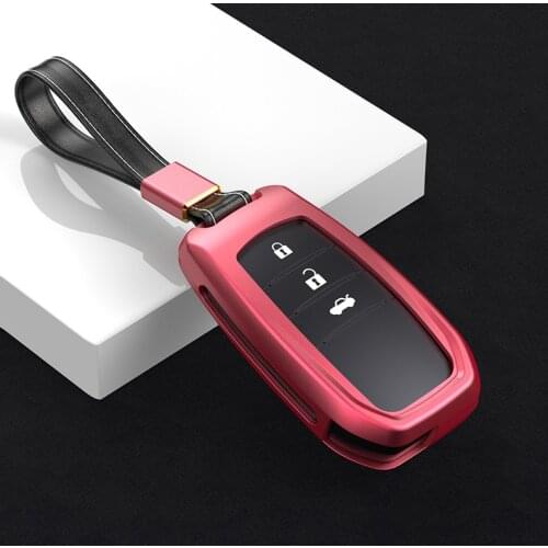 Key Case Shell Set Suitable for Toyota Corolla Key Set Prada Crown Levin ELFA Creative Modified Metal Case