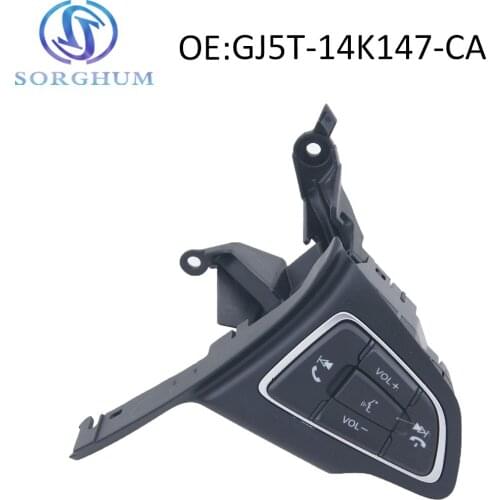 GJ5T-14K147-CA Car Steering Wheel Cruise Control Switch For Ford ECOSPORT (cr6) Cool Connect 2017 GJ5T14K147CA