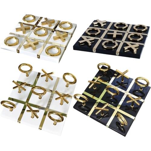 Noughts &Crosses Games Indoor Playing Board Parent-child Interactive Toys