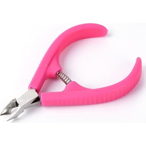 Nail Cuticle Nipper Clipper Rainbow Cuticle Pusher Dead Skin Remover Cuticle Nipper Tweezer Manicure Finger Toe Nail Art Tool