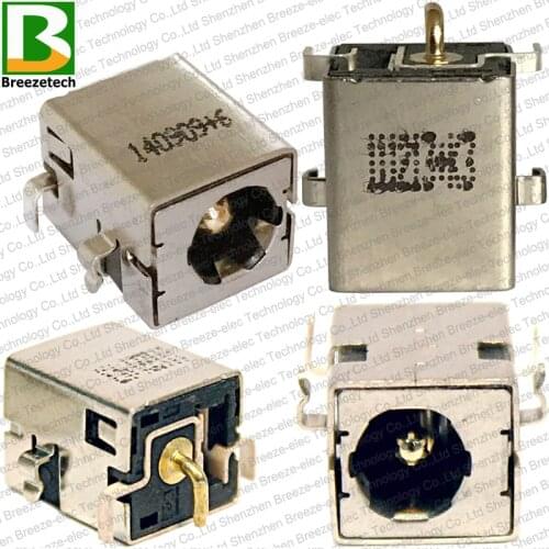 1~100PCS/LOT original new 2.5MM Gold pin Laptop DC power Jack port socket connector For ASUS K53E K53S K53SD K53SV x53s series