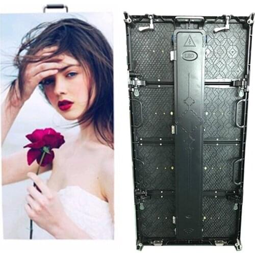 P3.91 SMD2121 500x1000mm Indoor Led Screen Die Cast Aluminum Cabinet 128*256dots RGB LED Panel Advertising Display