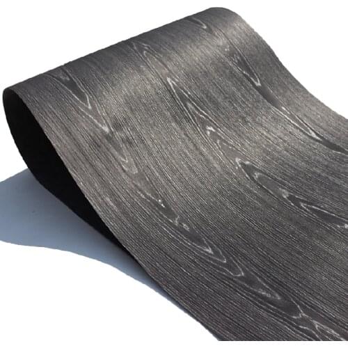 Technical Black Oak Wood Engineering Veneer E.V. 62cm x 2.5m Silver Line ac/C