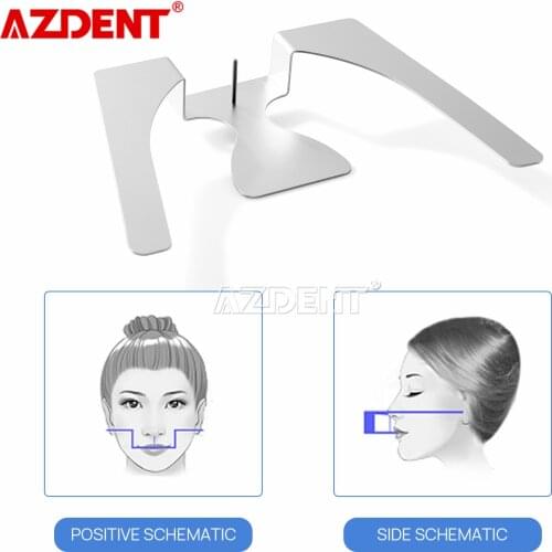 Dental Orthodontic 3D Occlusal Maxillary Casting Jaw Fox Plane Plate Complete Denture Three-Dimensional