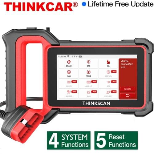 THINKCAR Thinkscan Plus S6 Car Diagnostic Auto Engine Scan Tools ABS Airbag Transmission System EPB TPMS OBD2 Automotive Scanner