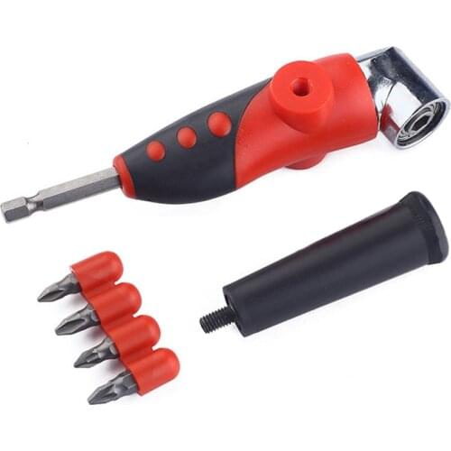 105 Degree Angle Screwdriver Socket Holder Adapter Adjustable Nozzles Bits for Screwdriver Bit Angle Bit Hex Connection Socket