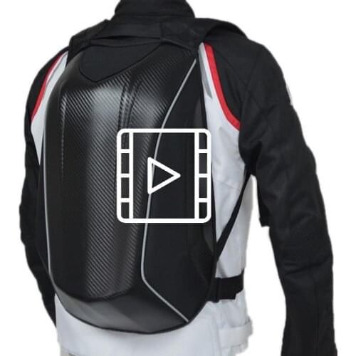 Waterproof Black Mens Motorcycle Tail Bag Multifunction Motor Bike Rear Seat Bag High Capacity Motorcycle Rider Backpack