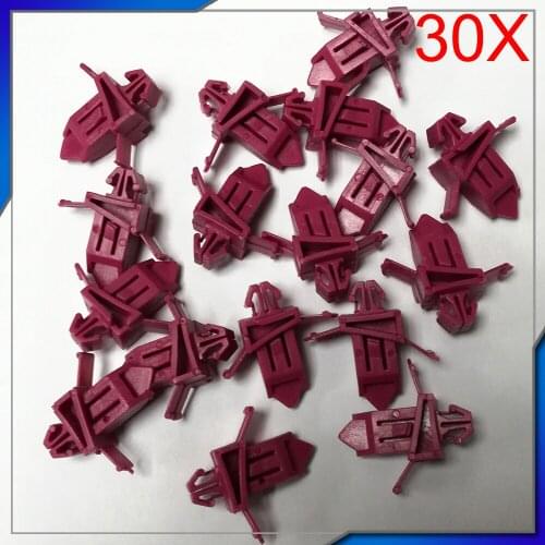 30pcs Automobile Interior Fasteners Car Fender Lining Fixed Clip for Toyota Camry Prado Carola Crown Reiz Car styling D274